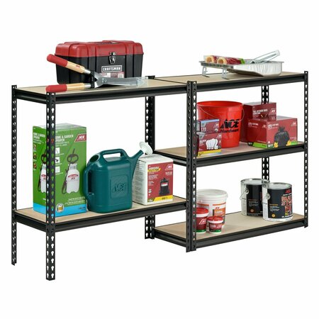 Casa Solutions 5Shelf Unit 34X14X72 UR341472BLK